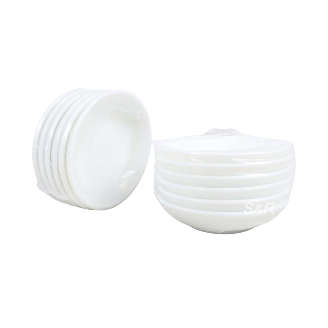 Simply White Opalware 12-piece Sauce Dish